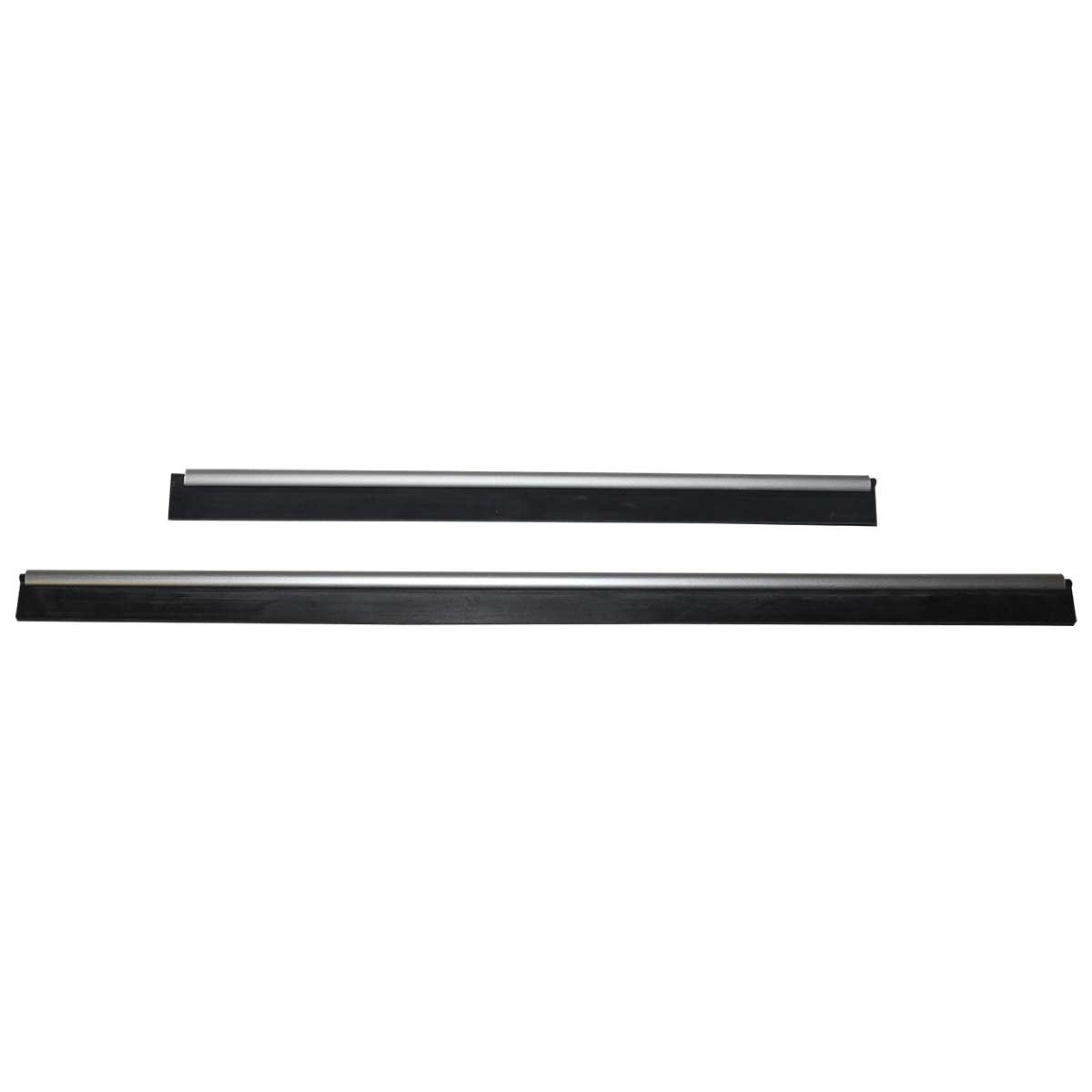 Tolco Aluminum Squeegee Channel With Rubber Blade, 12 Inch