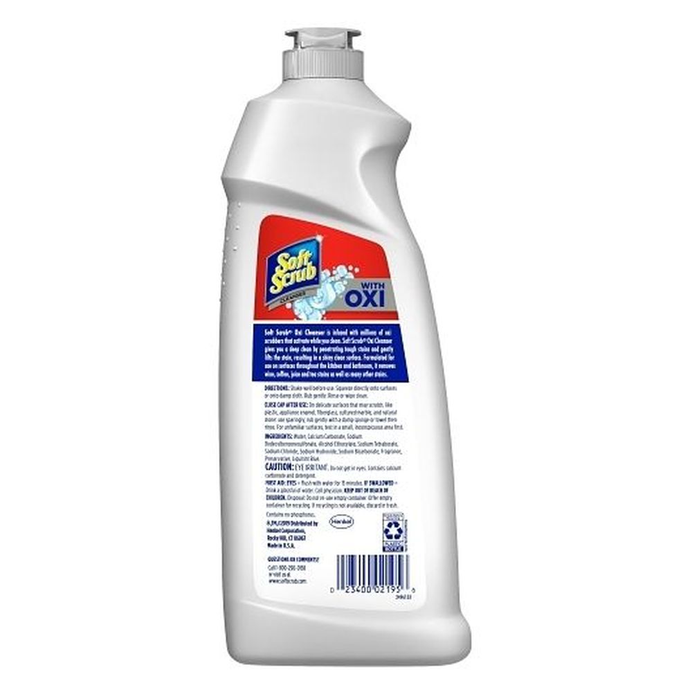Soft Scrub Cleanser With Oxi, 24 Ounce -- 8 Per Case