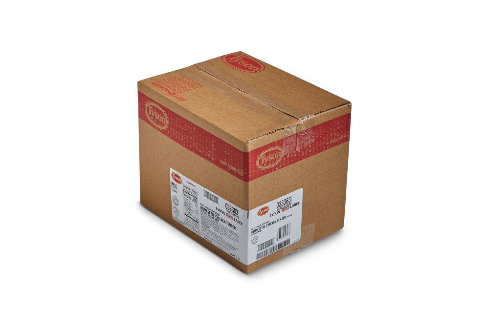 Tyson Red Label Select Cut Homestyle Fully Cooked Breaded Chicken Breast  Tenderloin, 5 Pound -- 2 per case.