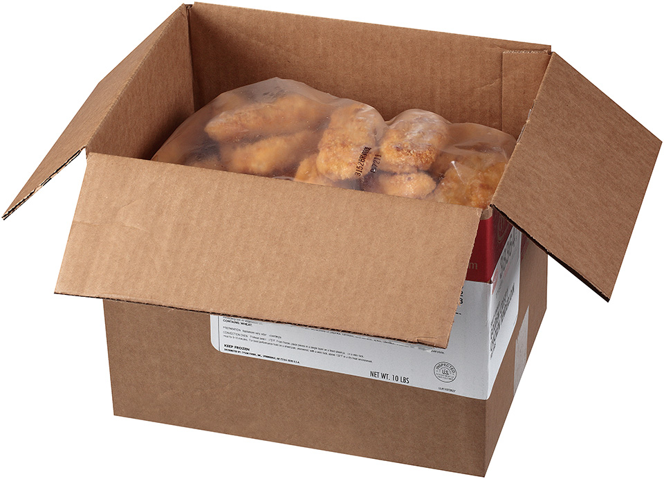 Tyson Red Label Breaded Chicken Breast Tenderloin Case Tyson Red Label Breaded Chicken Breast Tenderloin Case