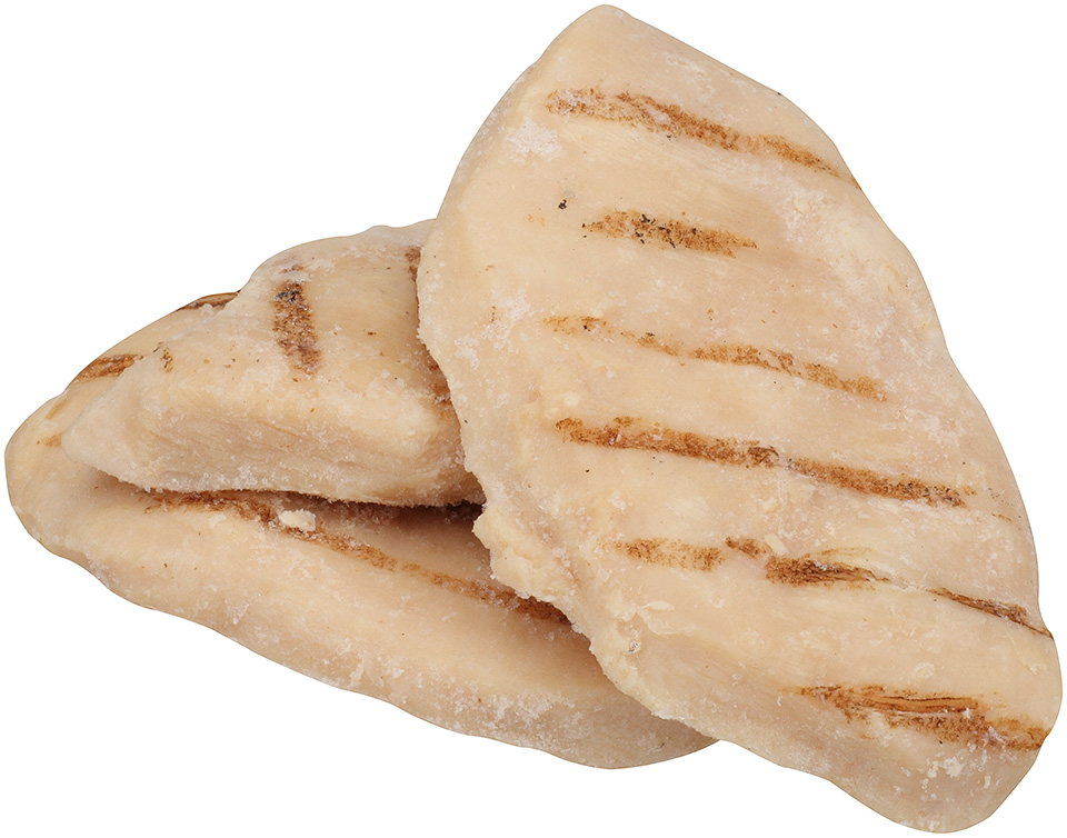 Tyson Red Label Premium Unbreaded Grilled Chicken Breast Filet 3 Ounce 2 per case