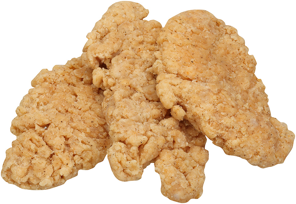 Tyson Homestyle Chicken Breast Tenderloin Fritters Case FoodServiceDirect