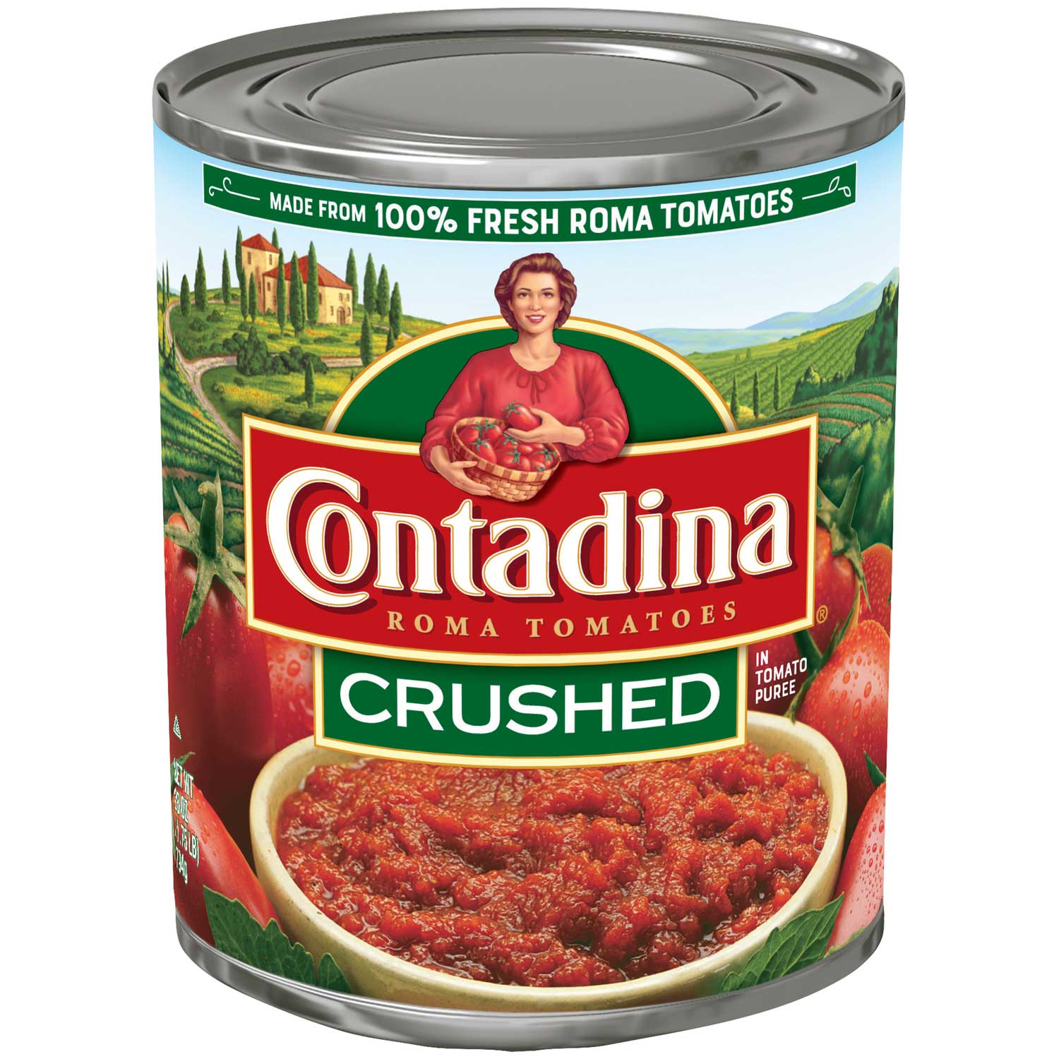 Contadina Crushed Tomatoes, 28 Ounce -- 6 per case.
