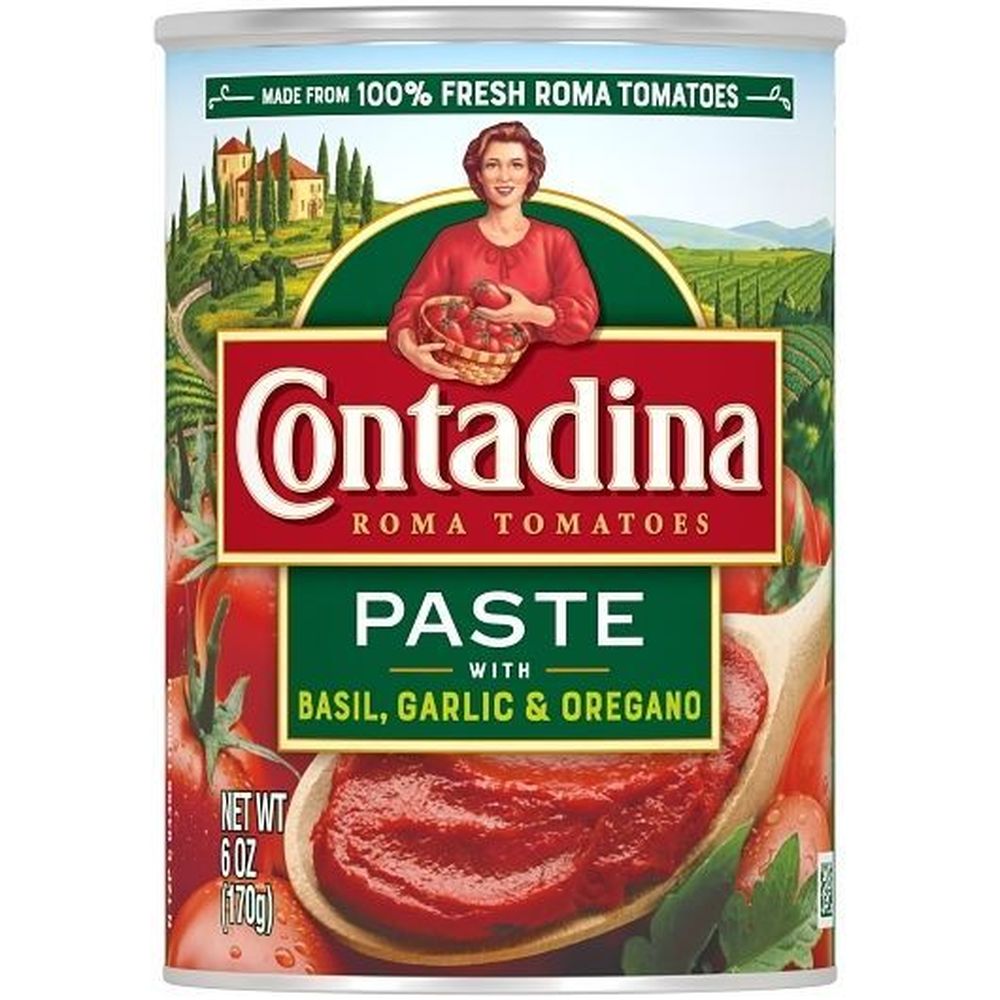 Contadina Tomato Paste With Italian Herbs, 6 Ounce -- 12 Per Case
