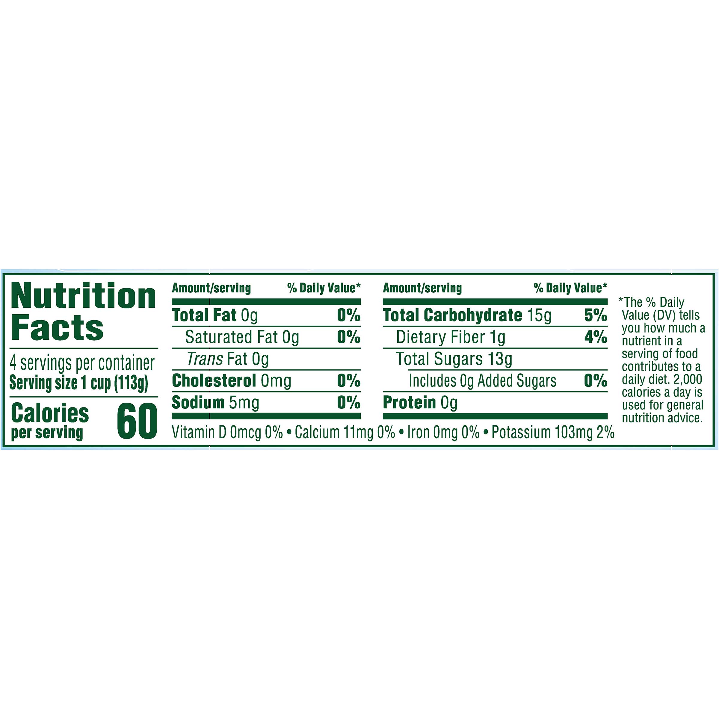 Del Monte Plastic Mango Cup, 4 Ounce -- 6 per case.