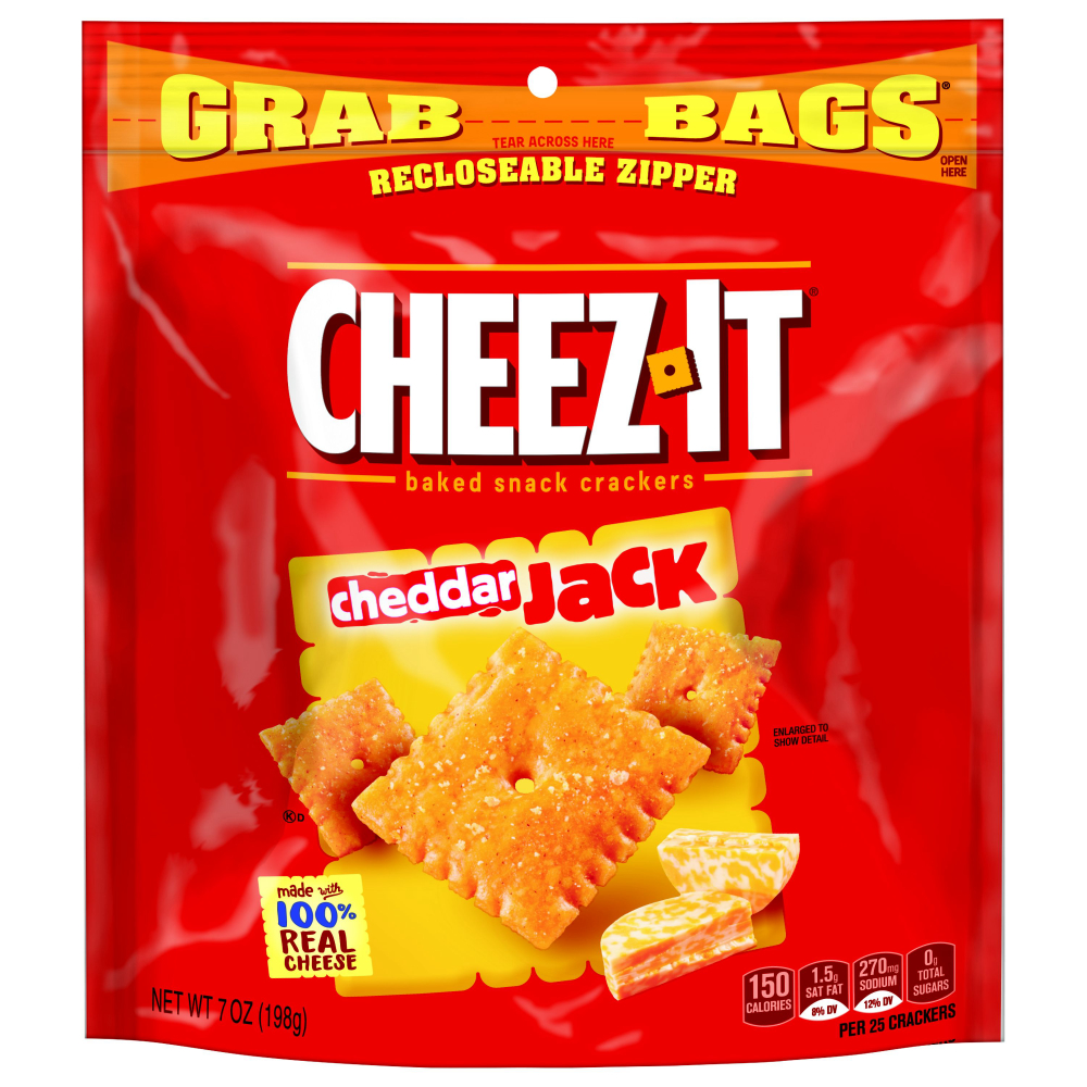 Cheez-It Cheddar Jack Crackers Case | FoodServiceDirect