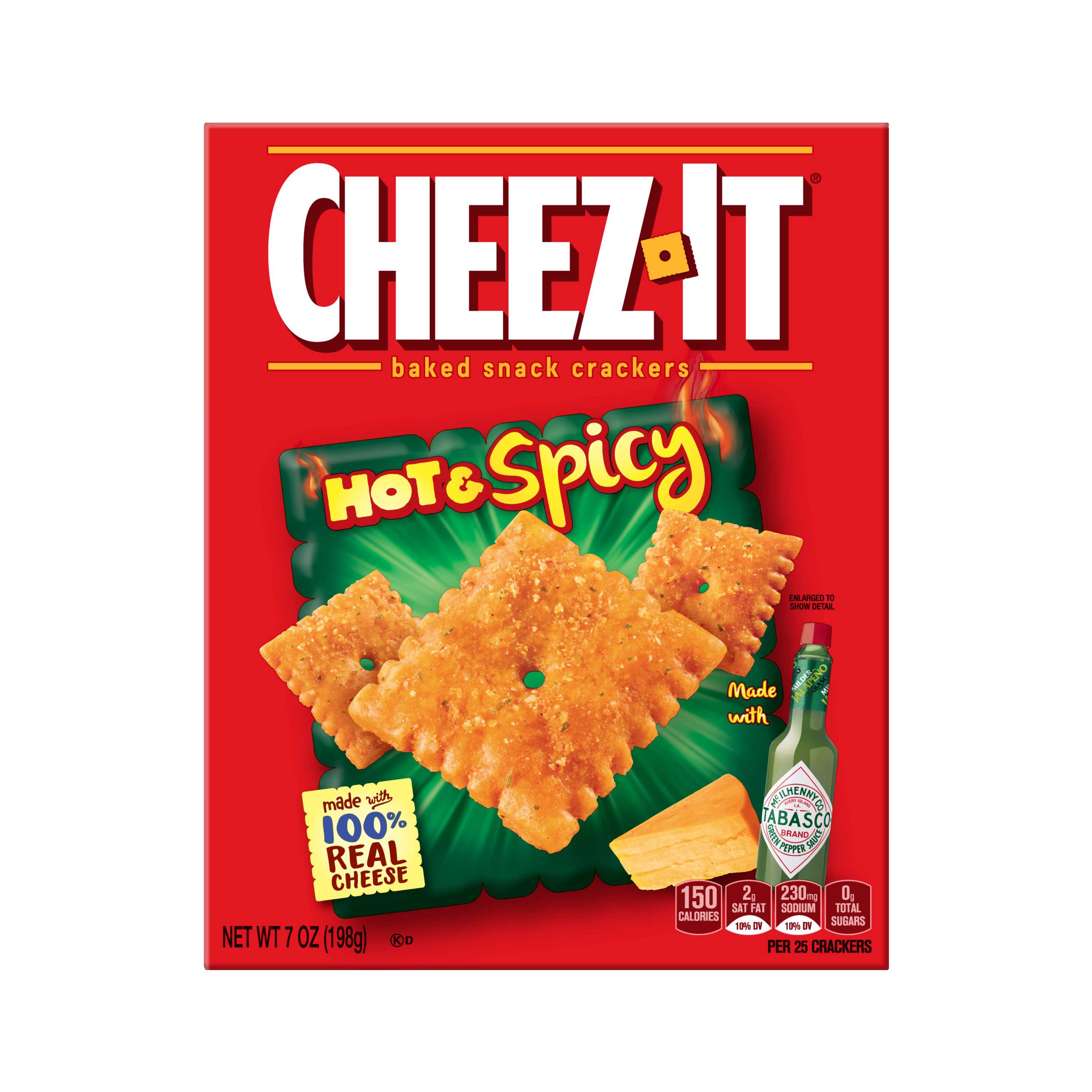【オンラインショップ】 Cheez-It Hot FoodServiceDirect | Case Crackers Spicy and 菓子