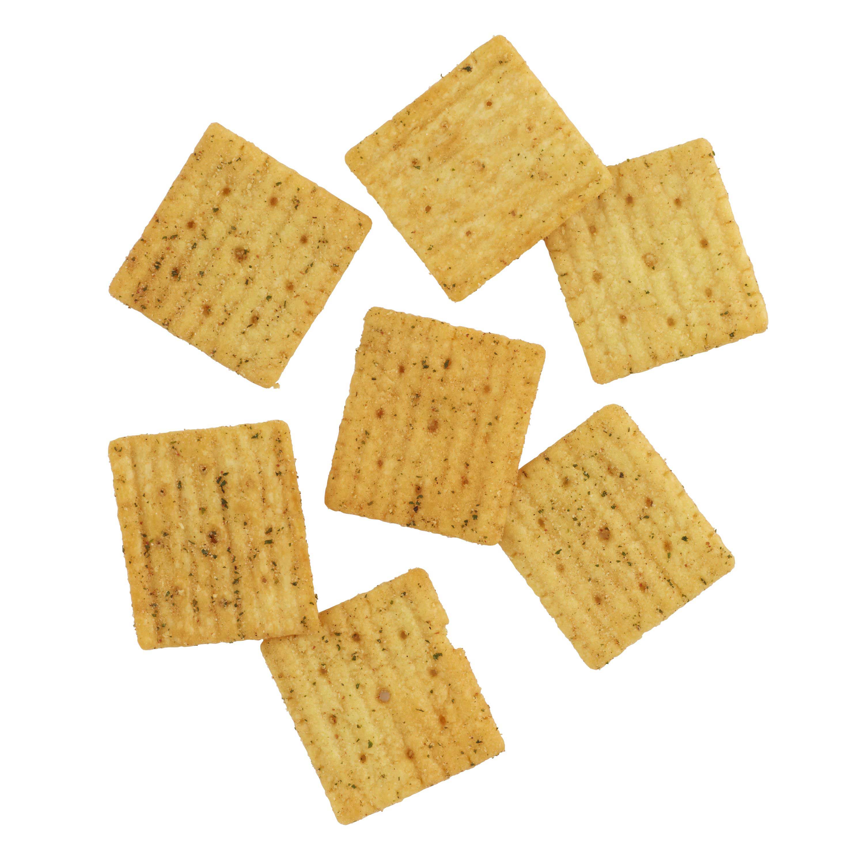 人気デザイナー Zesty Grooves It Cheez Cheddar 3.25 Cracker, Crispy Ranch その他