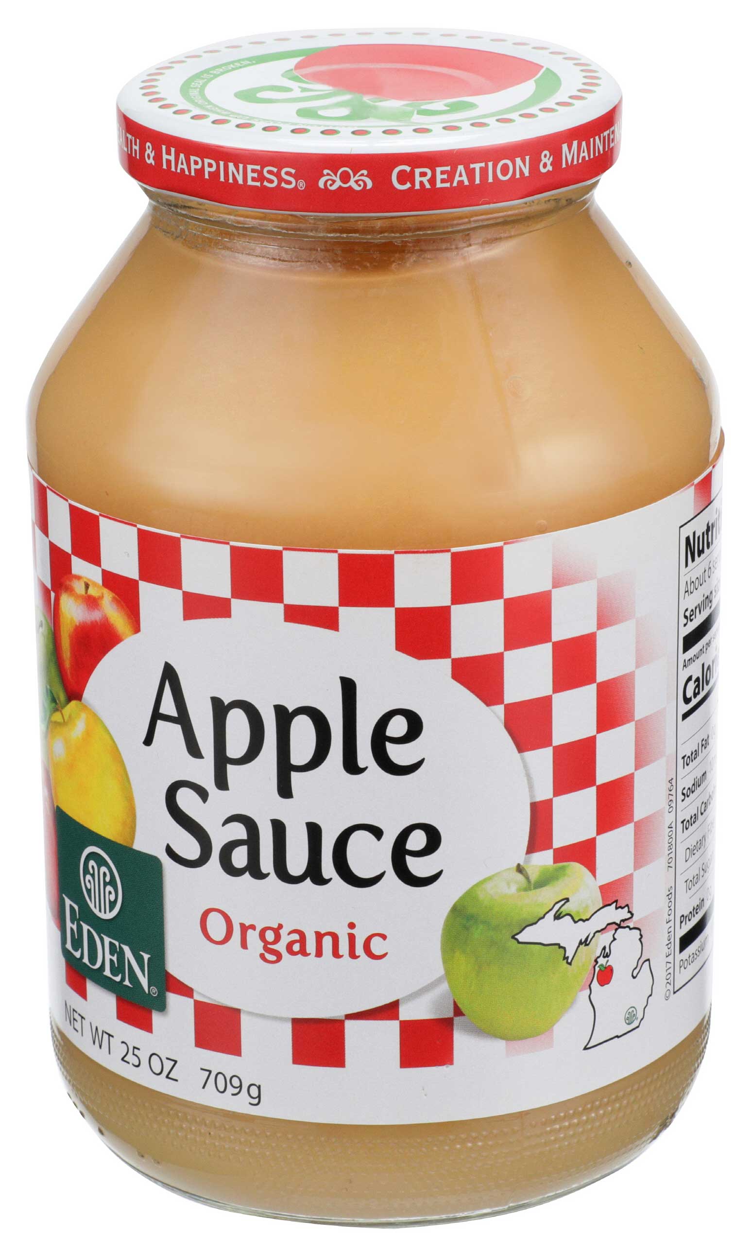 Eden Foods Organic Apple Sauce, 25 Ounce -- 12 Per Case
