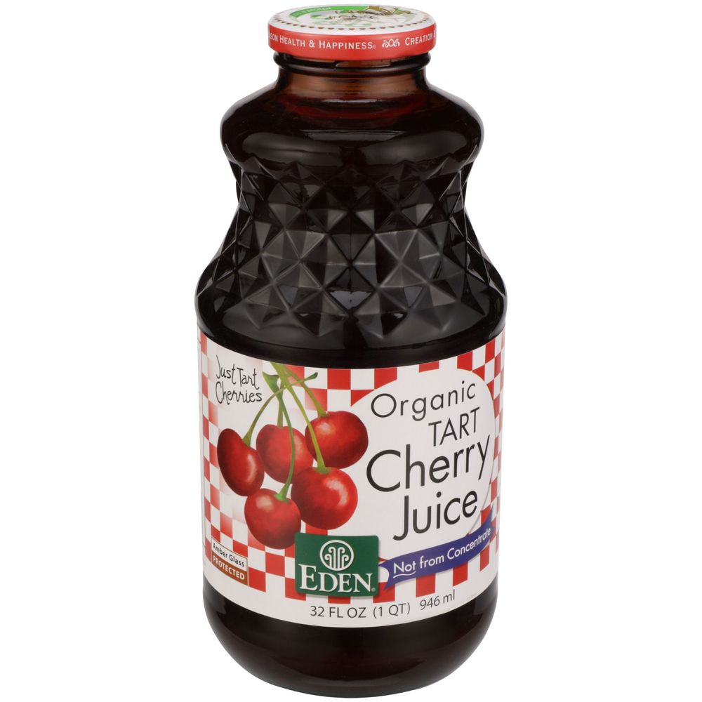 Eden Foods Organic Tart Cherry Juice, 32 Fluid Ounce -- 12 Per Case
