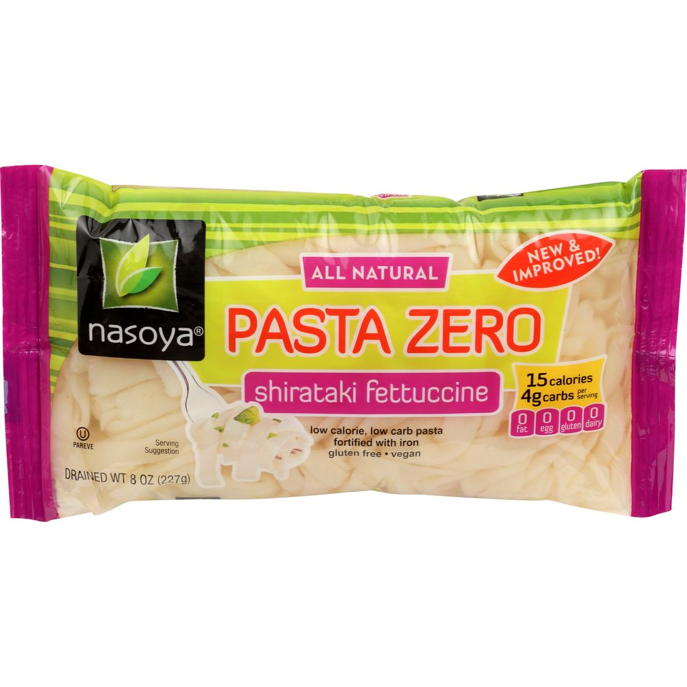Nasoya Light Zero Shirataki Fettuccine Pasta Case