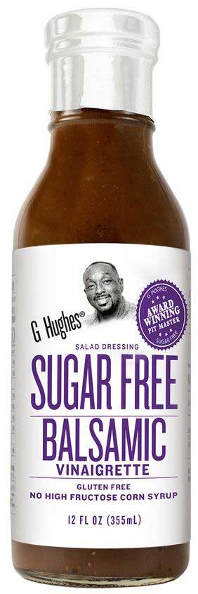G Hughes Sugar Free Balsamic Vinaigrette Dressing, 12 Fluid Ounce -- 6 Per Case