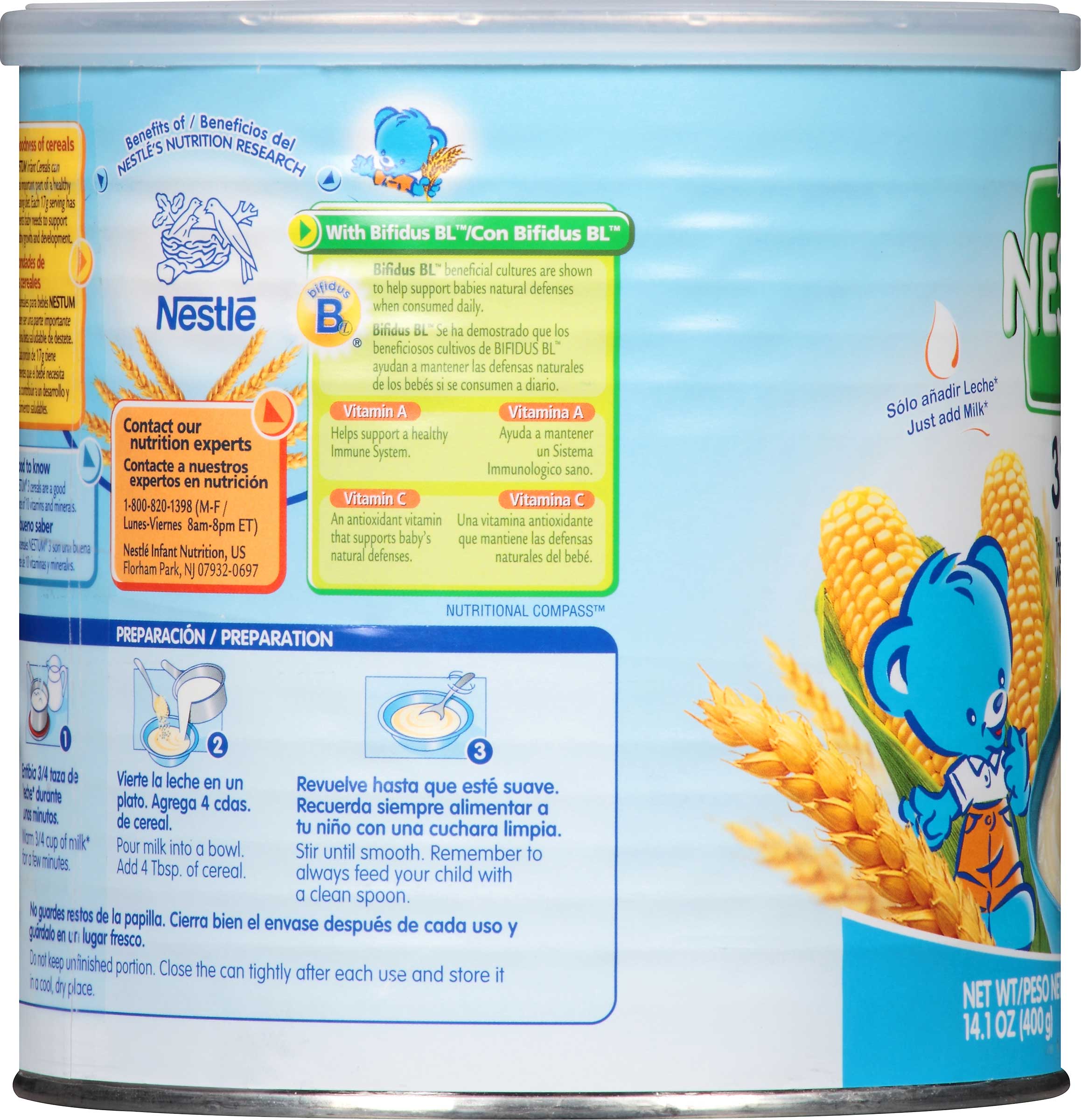 Nestle Nestum Three Rice Cereals Case FoodServiceDirect