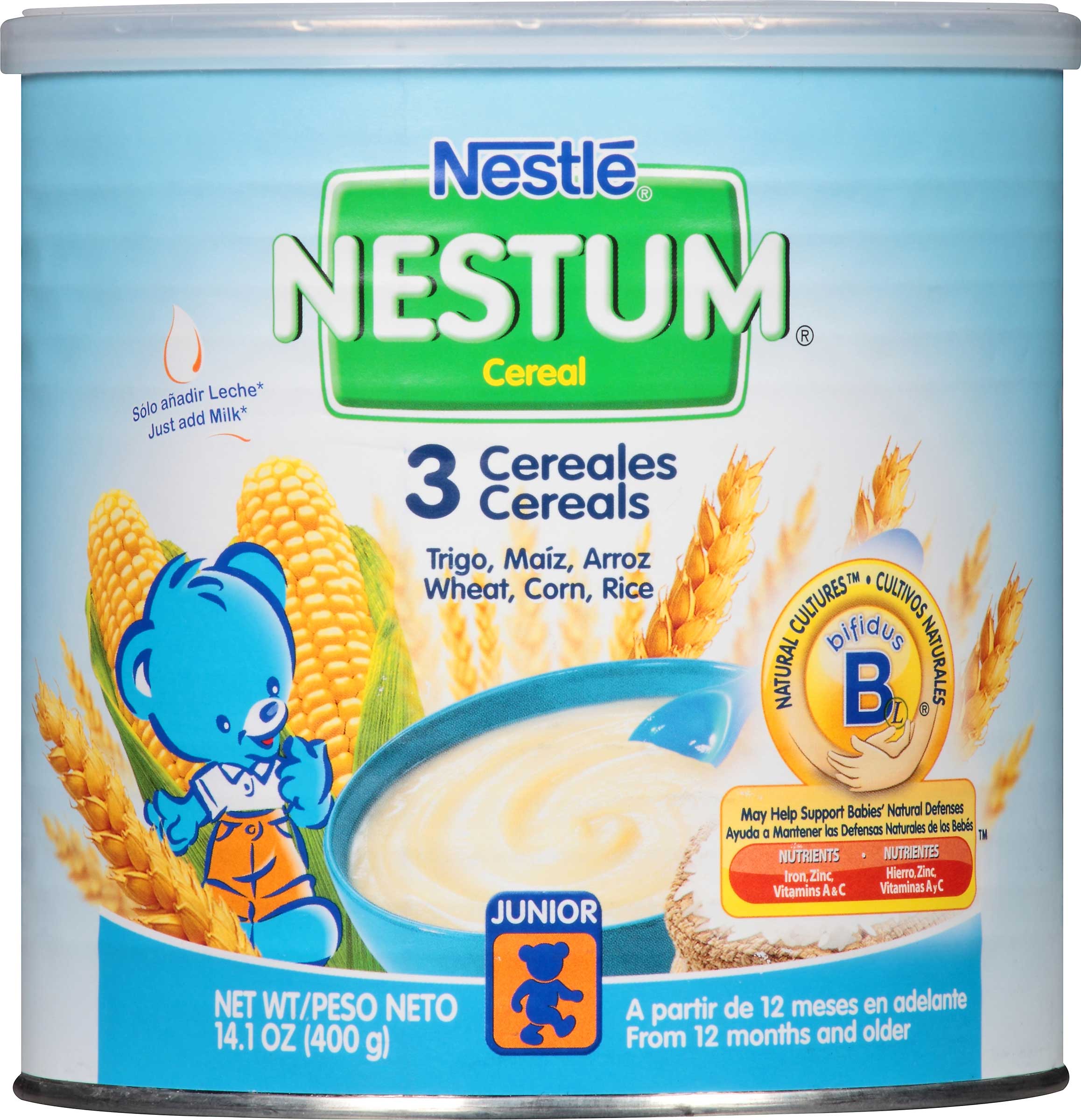 Nestle Nestum Three Rice Cereals Case FoodServiceDirect