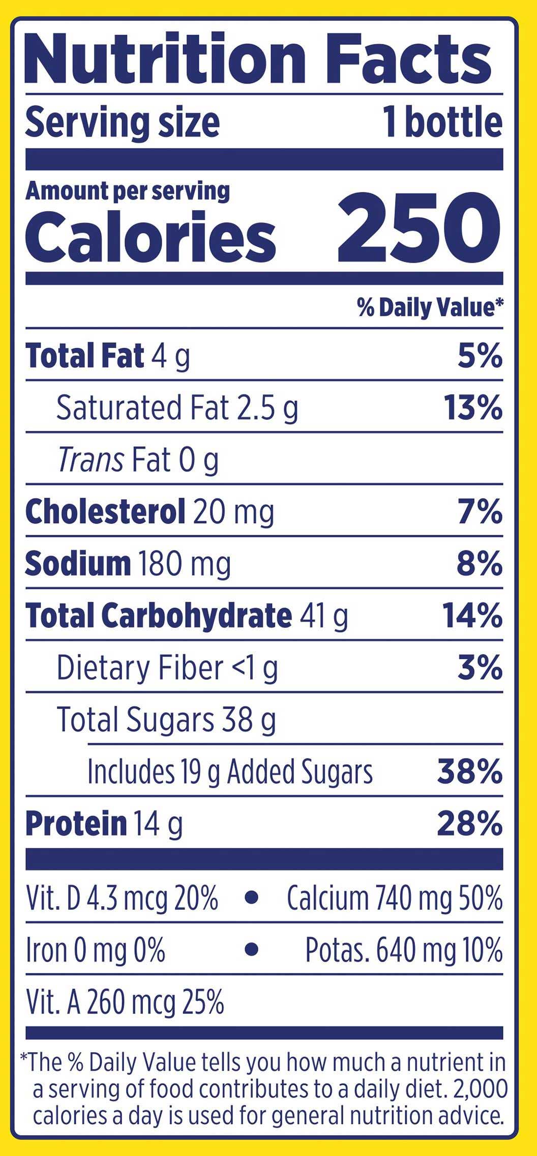 Nestle Nesquick Ready to Drink Lowfat Vanilla Milk, 14 Fluid