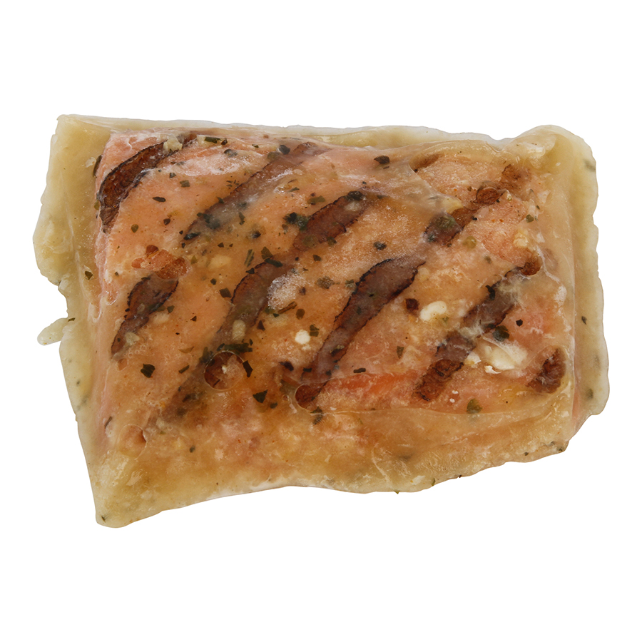 Trident Seafoods 4 Ounce Fully Cooked Redi Grilled Alaskan Salmon Portion, 10 Pound