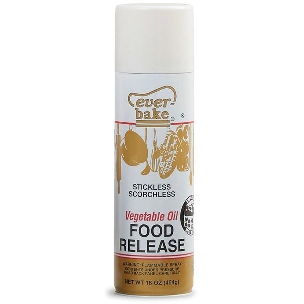 Everbake Vegetable Oil Food Release Coating Pan Spray, 1 Pound -- 6 Per Case