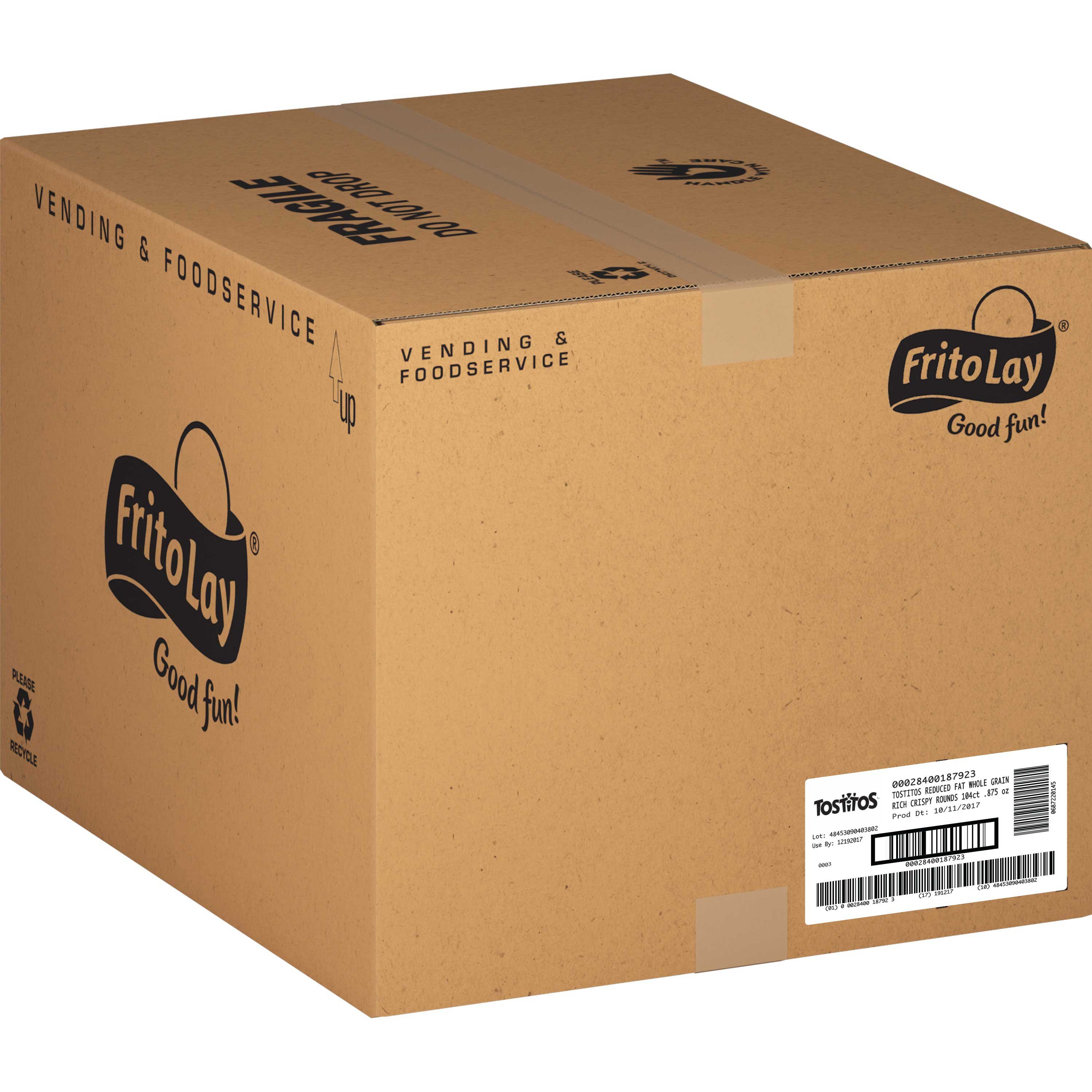 プレゼントを選ぼう！ Reduced Tostitos Fat per 104 -- Ounce 0.875 Chip, Tortilla シューズ