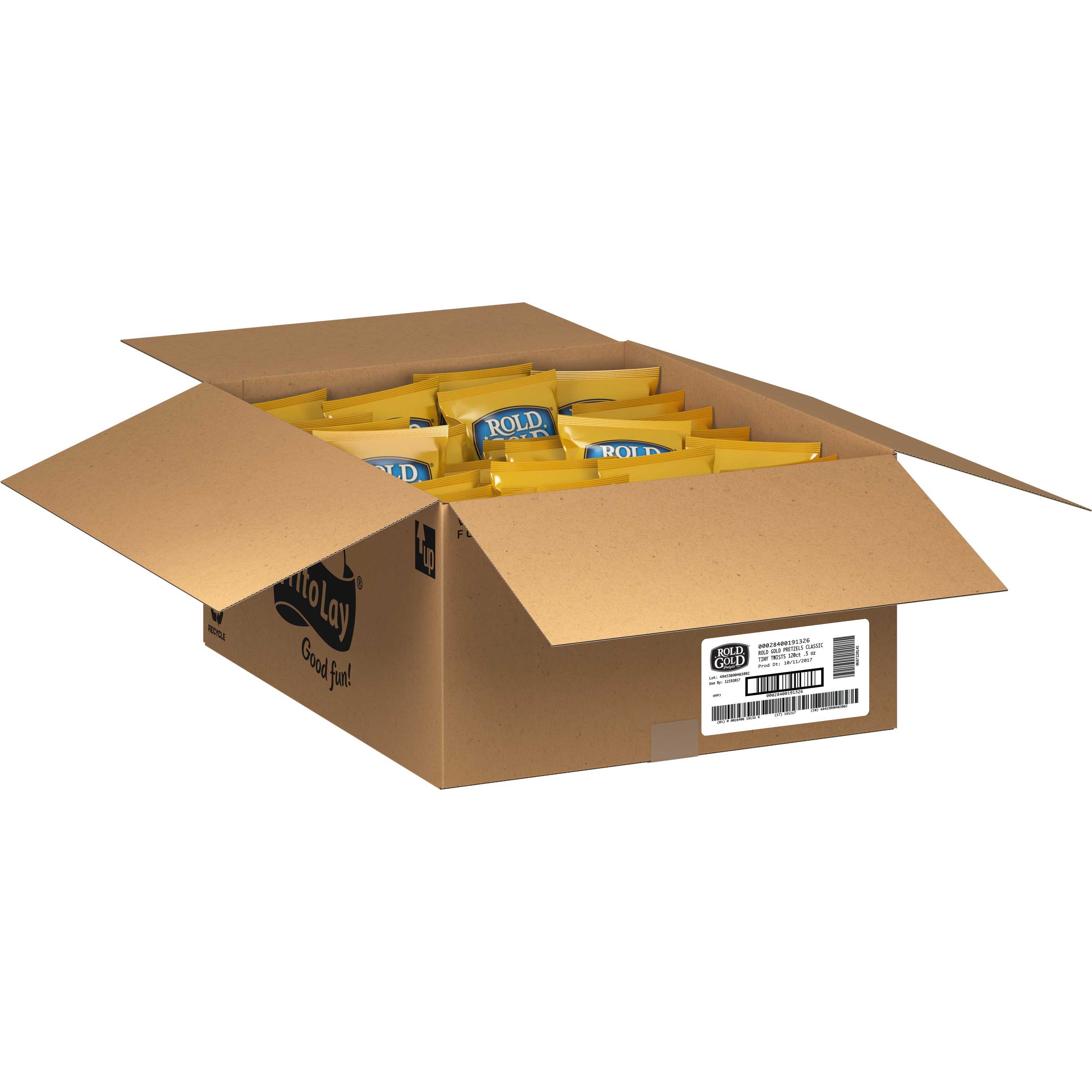 Rold Gold Tiny Twist Pretzel, 0.5 Ounce -- 120 Per Case