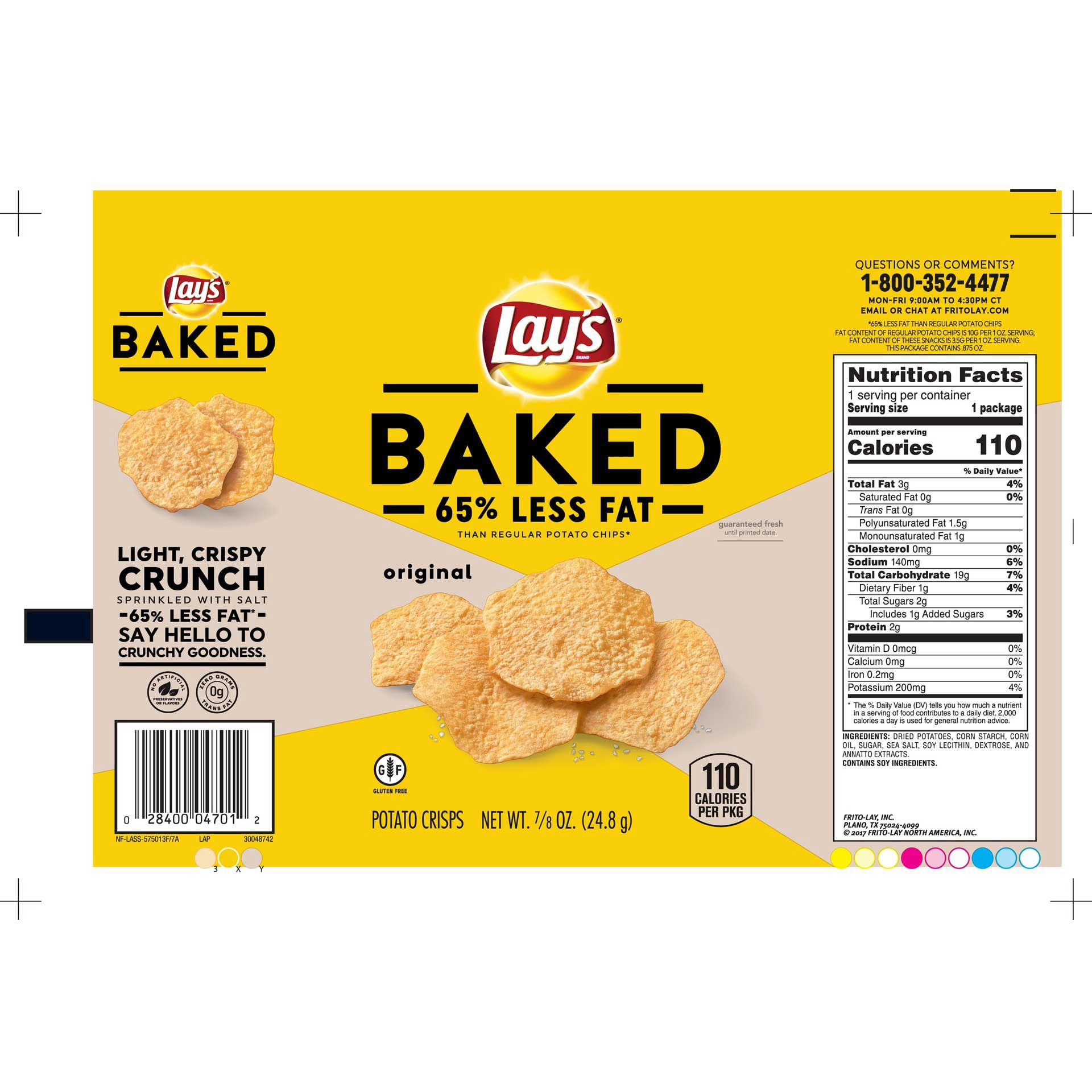 Frito Lays Baked Potato Crisps Case FoodServiceDirect
