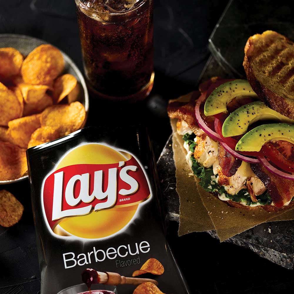 Lay's Bbq Potato Chips, 2.25 Ounce -- 24 Per Case