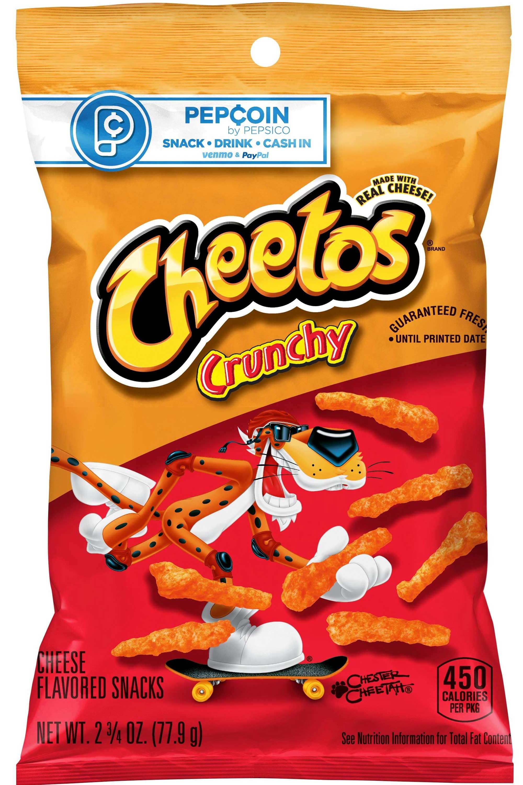 Cheetos Regular Crunchy Cheese Snacks