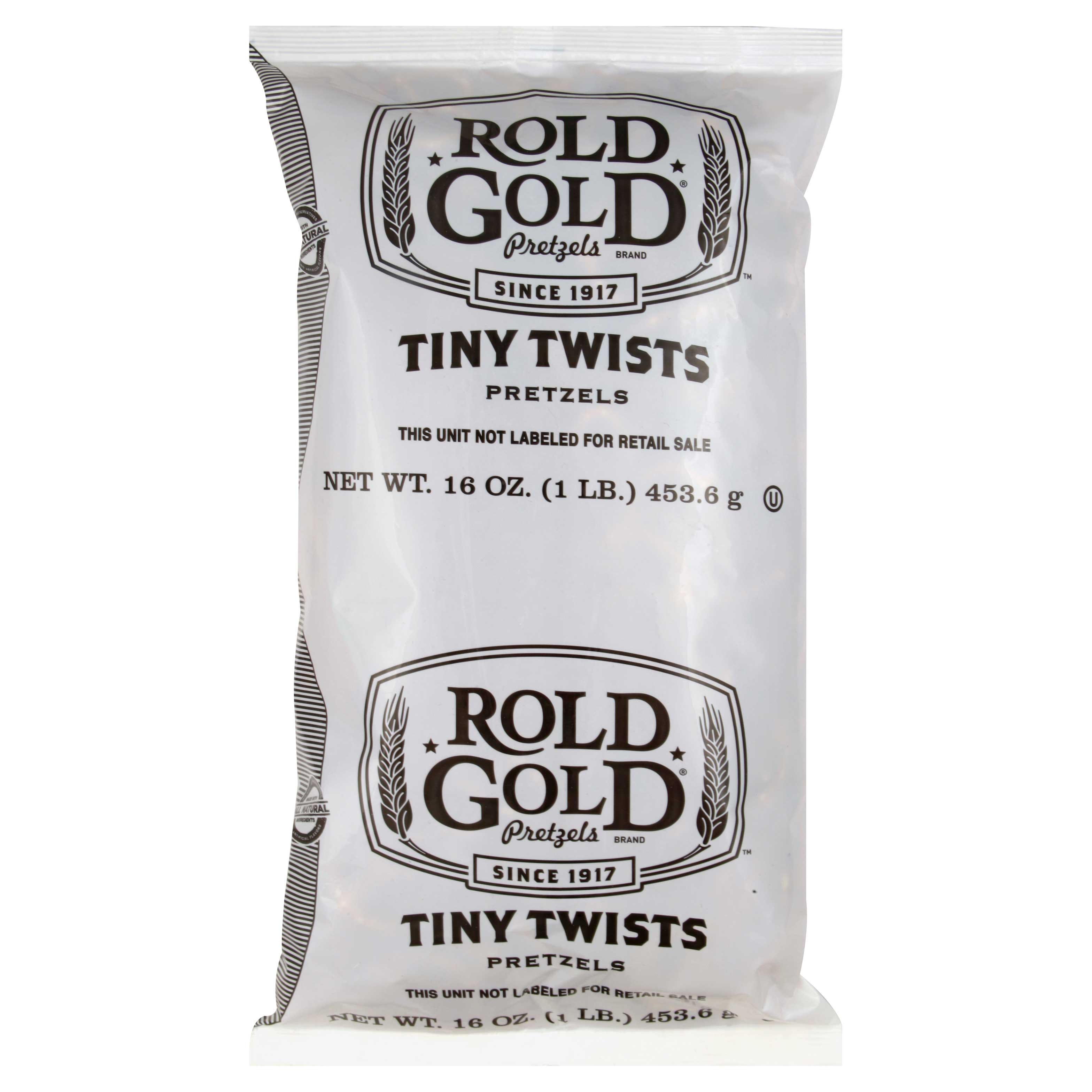 Rold Gold Classic Tiny Twists Pretzels, 16 Ounce -- 6 Per Case