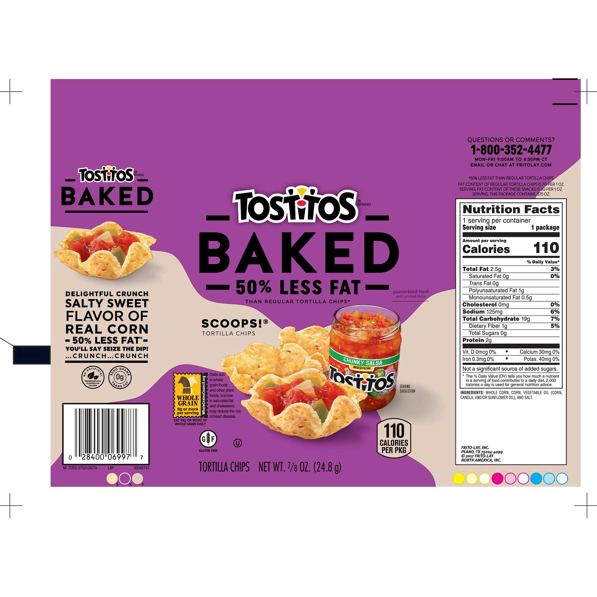 Baked tostitos sales