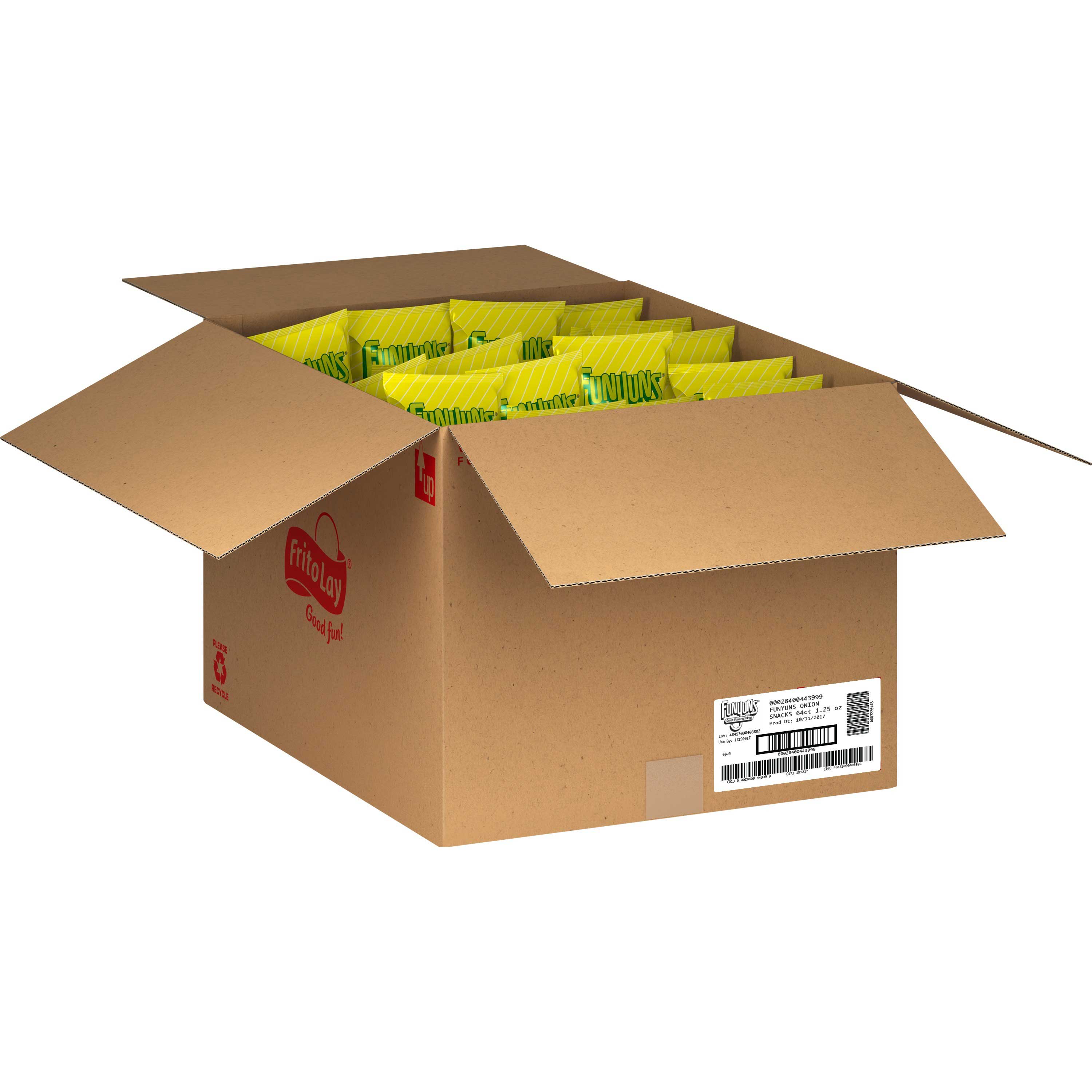 Funyuns Regular Snack, 1.25 Ounce -- 64 Per Case