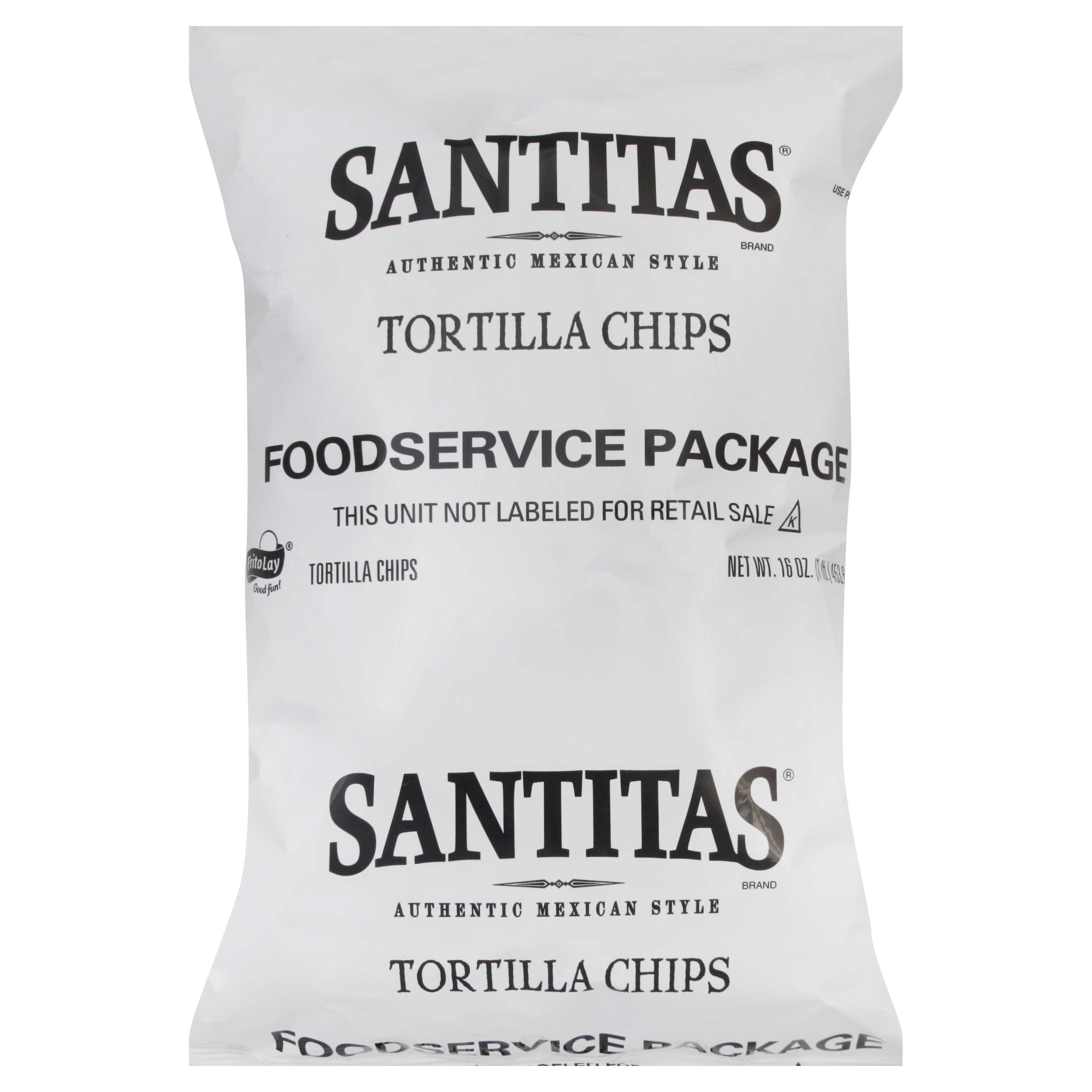 その他 Snatsit Some Si Si PASTACAS Santitas Regular Corn Tortilla Chips, 1 Pound -- 8 per case.