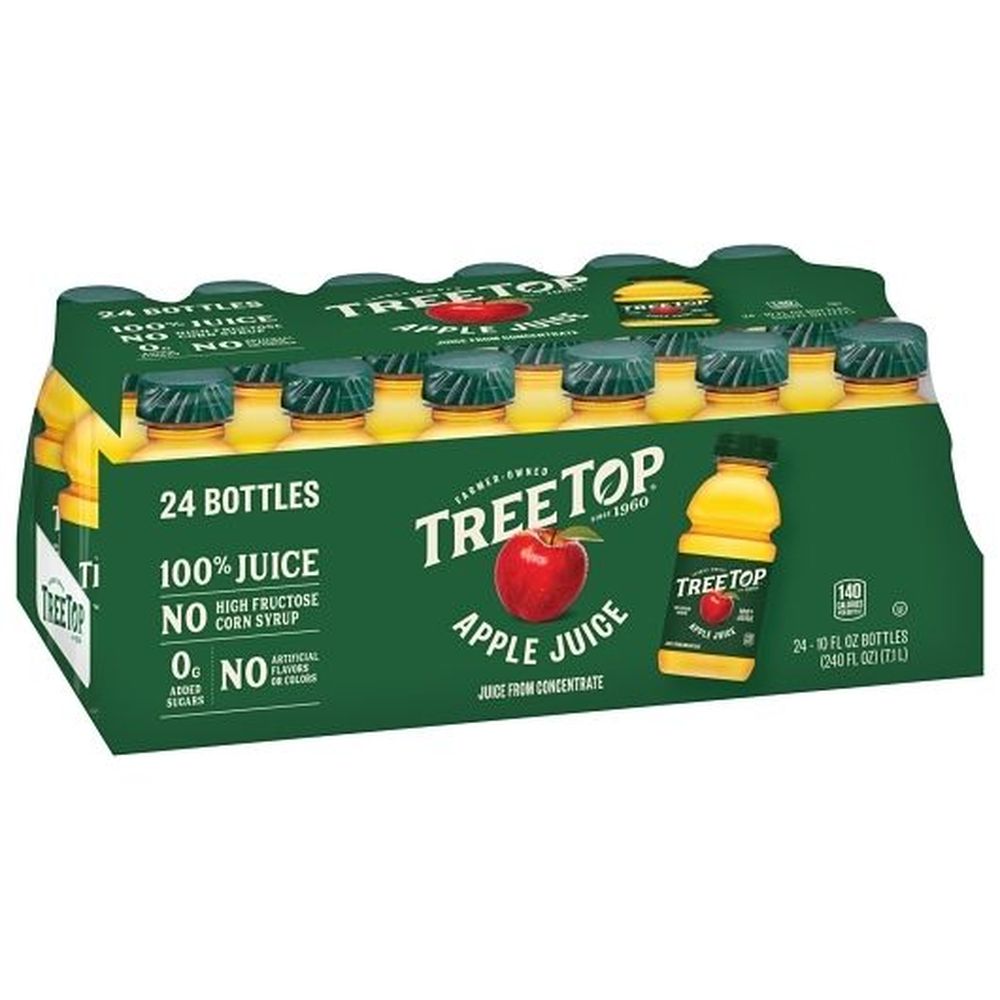 Tree Top Apple Juice, 10 Fluid Ounce -- 24 Per Case