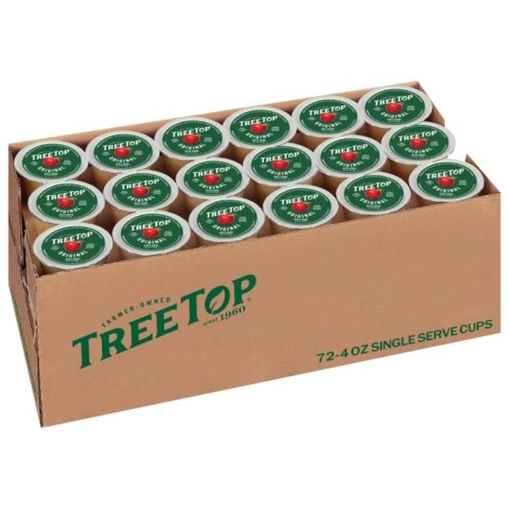 Tree Top Original Apple Sauce, 4 Ounce -- 72 Per Case