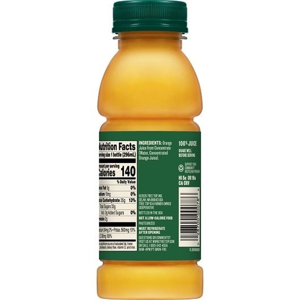 Tree Top 100 Percent Orange Juice, 10 Fluid Ounce -- 24 Per Case