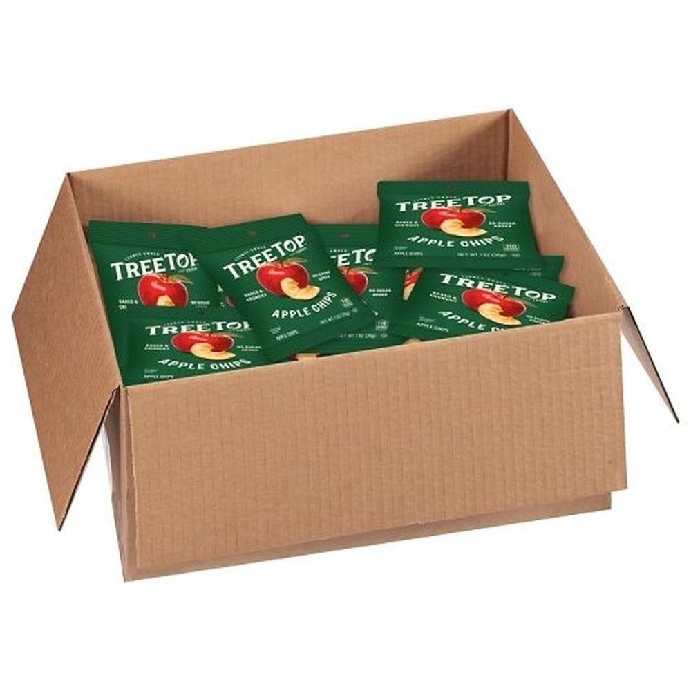Tree Top Dried Apple Chips, 1 Ounce -- 24 Per Case