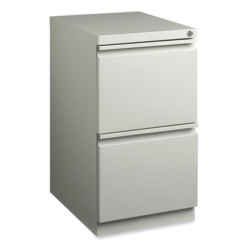 Hirsh Industries Full-width Pull 20 Deep File/file Letter Light Gray Mobile Pedestal File, 15 X 19.88 X 27.75 Inch