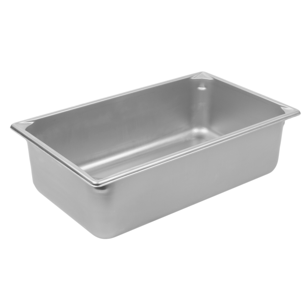 Vollrath Super Pan Ii Stainless Steel Steam Table Pans,18-8 Stainless Steel, Full Size,dimensions 20 3/4 X 12 3/4 Inches,19.9 Ltr