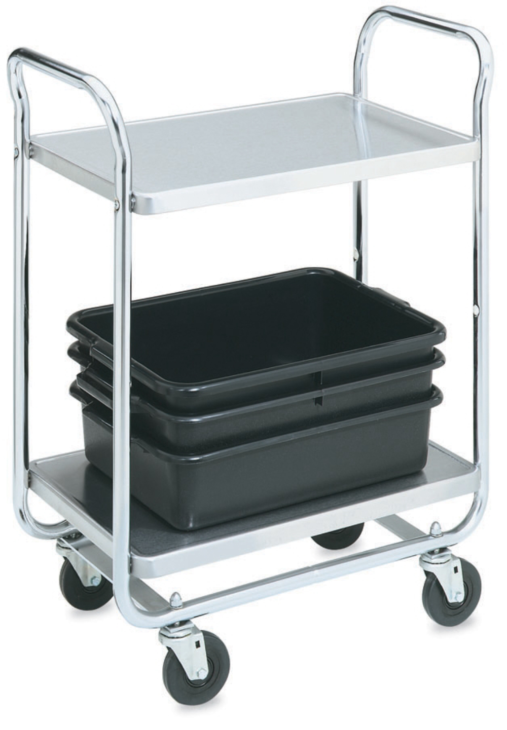 Vollrath 2 Shelf Tubular Cart, 500 Pound, 21 X 33 Inch