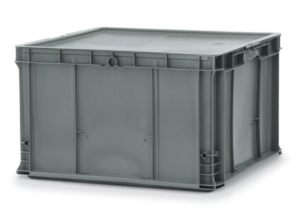 Vollrath Tote N Store Gray Chafer Box With Lid, 13 X 21.75 X 20.875 Inch -- 12 Per Case