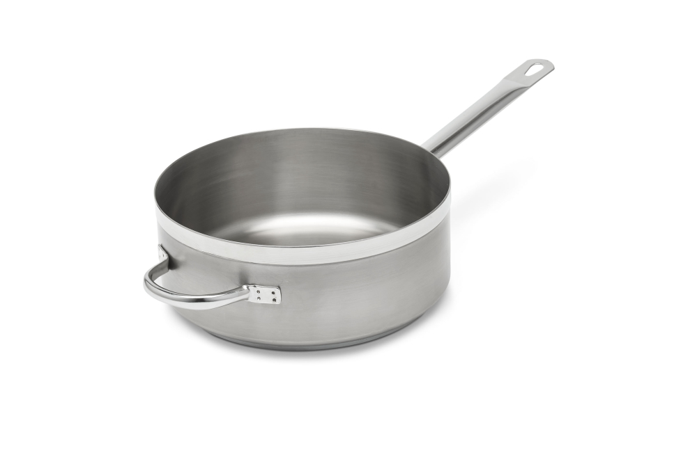 Vollrath Centurion 18-8 Stainless Steel Heavy Duty Saute Pan, 7 Quart