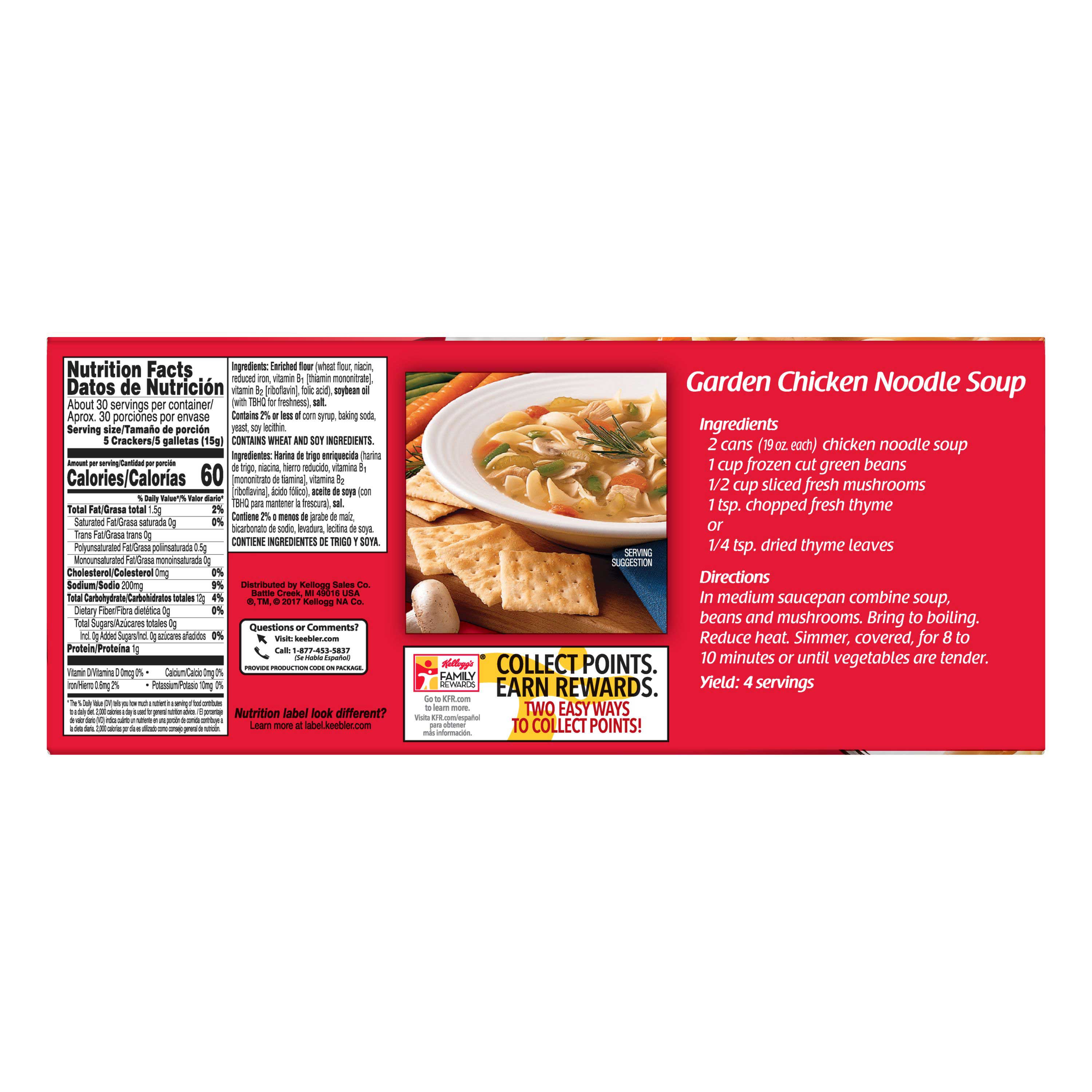 Kellogg's Zesta Original Crackers, 16 Ounce -- 12 Per Case