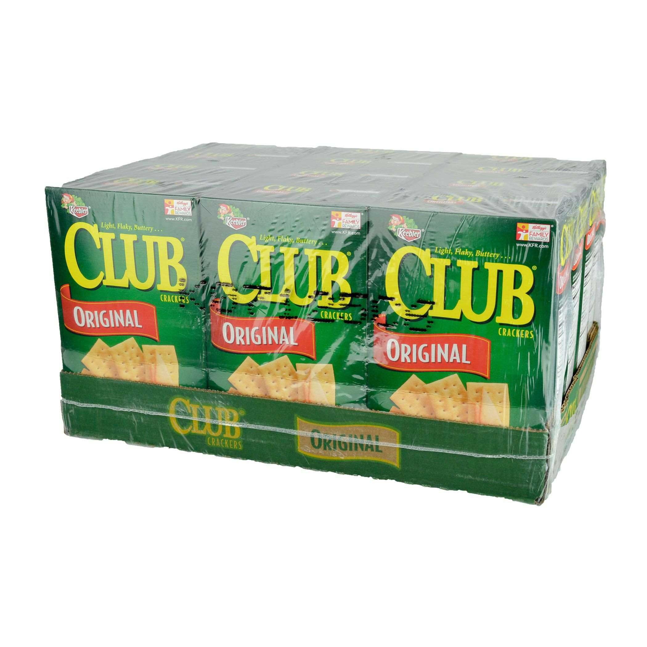Keebler Club Original Cracker, 13.7 Ounce -- 12 per case.
