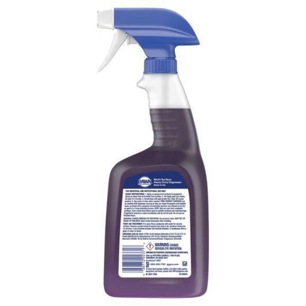 Dawn Professional Multi-surface Heavy Duty Degreaser, 32 Ounce Spray -- 6 Per Case
