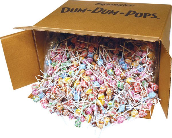Dum Dums Pops Assorterd Candy, 30 Pound