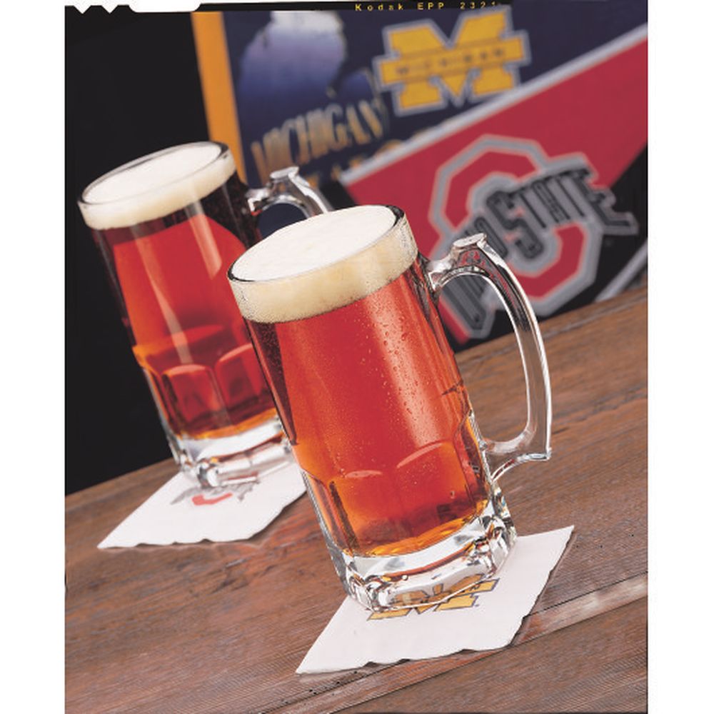 Libbey 5262 Glass Super Beer Mug, 1 Liter Capacity -- 12 Per Case