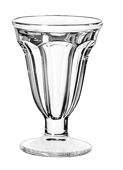 Libbey 5315 Sundae Glass, 6.25 Ounce -- 24 Per Case