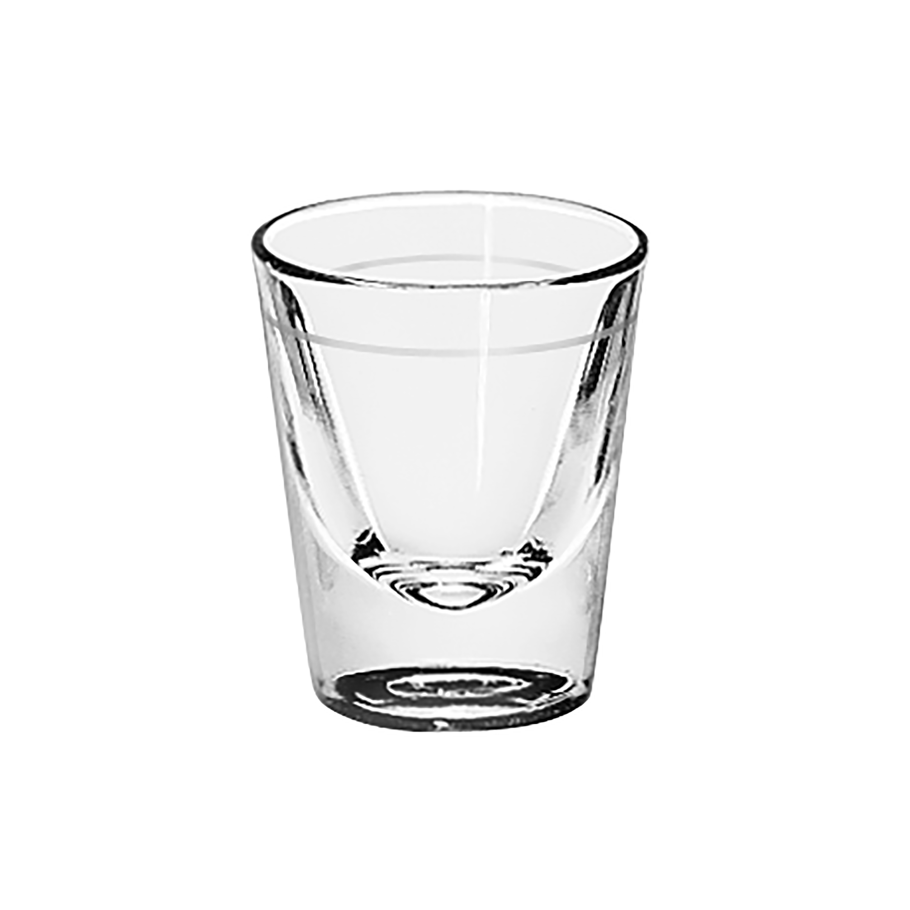Libbey 5120/A0007 Lined Whiskey Glass, 1.5 Ounce 72 per case