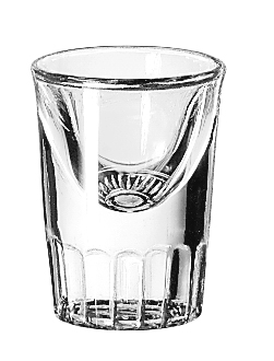 Libbey 5138 Glass Whiskey Tall 1 Ounce -- 48 Per Case