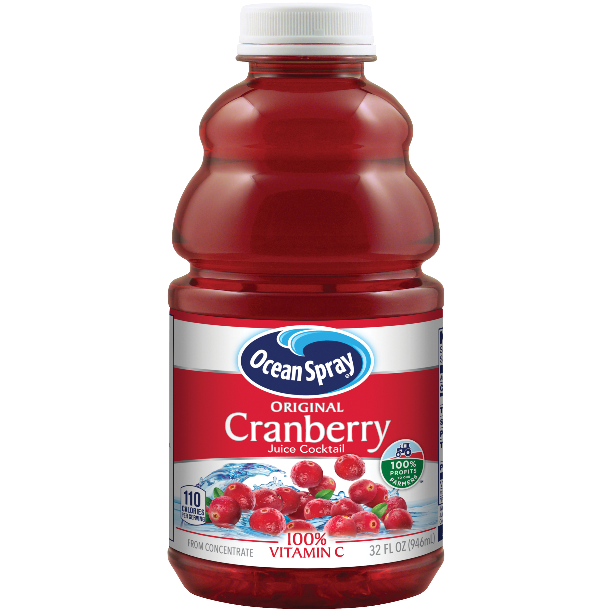 Ocean Spray Cranberry Juice Cocktail, 32 Fluid Ounce -- 12 Per Case