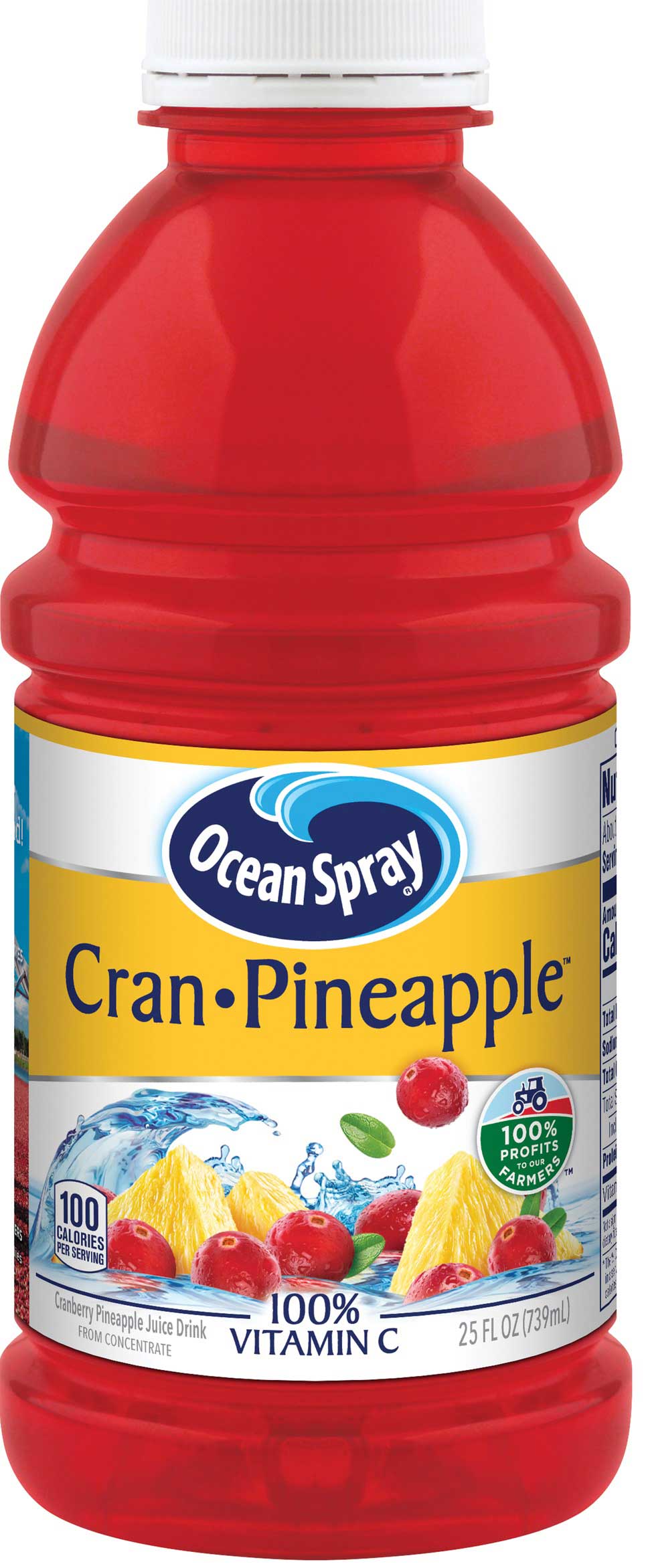 Ocean Spray Cran Pineapple Juice Drink 25 Fluid Ounce 12 per case