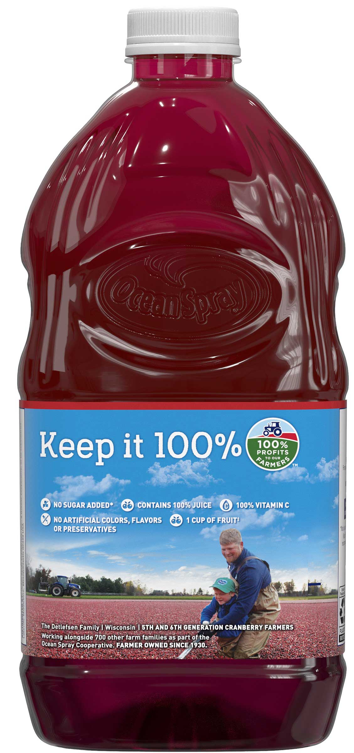 100 percent store cranberry juice